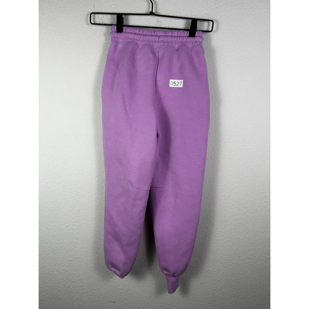 Nike Youth Kids Girls Sz S Sportswear Tech Fleece Jogger Pants Pink